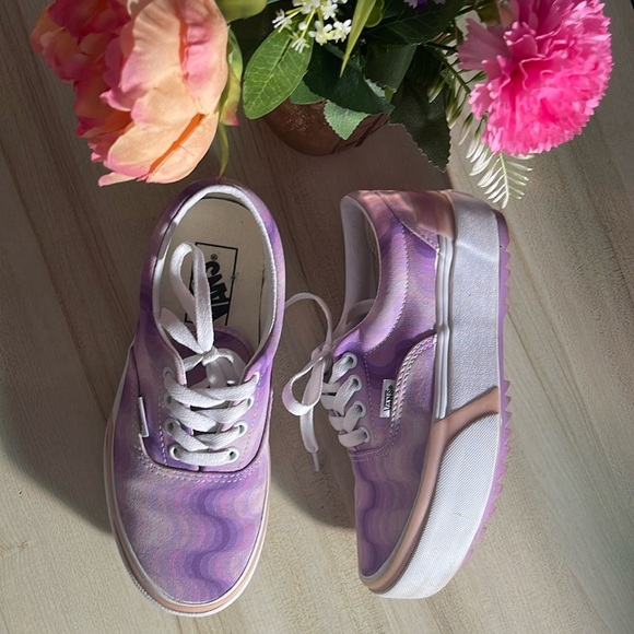 Vans Shoes - Rare Platform vans lilac purple pink wave stacked sneakers